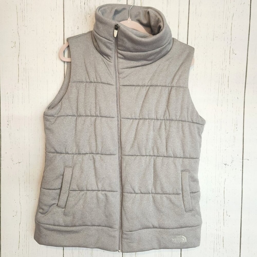 The North Face Women’s Vest XL Gray Winter Fall LIKE NEW